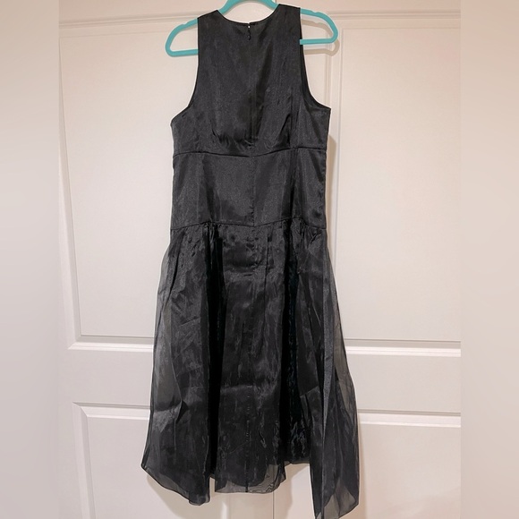 NWT J Crew Collection bubble-skirt drop-waist dress in organza BU351 - Picture 10 of 12